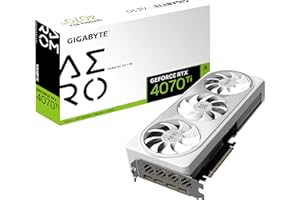 GIGABYTE GeForce RTX 4070 Ti Aero OC (12 Go GDDR6X/PCI Express 4.0/MHz/21000 MHz)