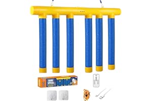 YOLIMOK Reflex Challenge - Drop Sticks Game, Hand Eye Coordination, Reaction Training, 3 Adjustable Speeds, Upgrade Remote Control (B)