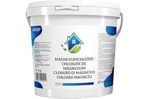 SOLUP Magnesiumchlorid Flakes 4 kg Magnesium Flocken I Badesalz Hexahydrat Bad