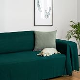 Latuda Home Mikrofiber Ş&ouml;nil Fitilli Minimalist Koltuk &Ouml;rt&uuml;s&uuml; -175x350 cm XLarge, &Ccedil;ift Taraflı, Kaymaz, Terletmez, Z&uuml;mr&uuml;t