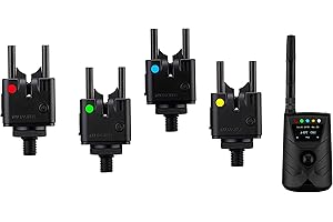 New Direction Tackle N1 zestaw alarmowy 4+1 z odbiornikiem S9r do łowienia karpiowego