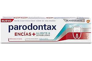 Parodontax Encías + Aliento Blanqueante, Pastas de Dientes, 75 ml