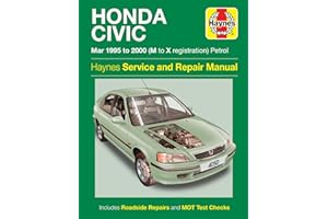 Honda Civic Petrol (Mar 95 - 00) Haynes Repair Manual: 95-00