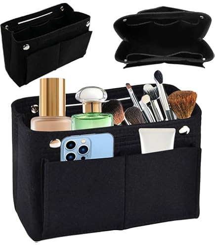 Handtaschen Organizer Aus Nylon - Tasche-in-Tasche Mit 13 Fächern