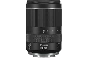 Canon Objetivo RF 24-240mm F4-6.3 IS USM - Lente Teleobjetivo y Gran Angular Zoom 10x para Naturaleza, Paisajes y Ciudad | Compatible Sistema EOS R