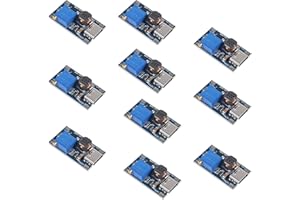 iHaospace 10 x DC - DC Step Up Converter USB C Interface 2V-28V Step Up Modul Boost Converter Netzteil Adapter Voltage Regulator Adjustable kompatibel mit Arduino