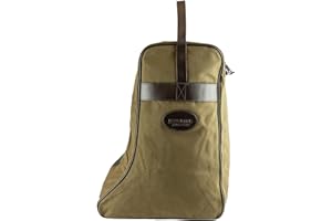 JACK PYKE Wellington Boot Bag – Heavy Duty Cotton Canvas Welly Boot Bag for Adults with Reinforced Base, Full-Length Zip, and Carry Handle for Hunting, Fishing, and Camping