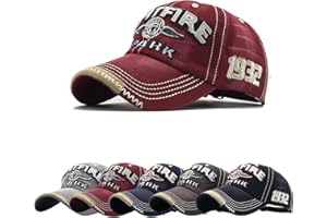 TRABIG Berretto Uomo con Visiera Stile retrò Traspirante, Cappellino Donna con Visiera Unisex Ricamo, Cappello Unisex Eestivo Design del Bordo del Cappello alla Moda, Cappellino - 54-60cm