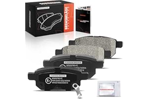 Frankberg Brake Pad Set incl. 4x Pads Rear Compatible with Swift IV FZ NZ Vitara LY SX4 S-Cross JY Swift V AZ Baleno EW FW Replace# 5580068L00,5580068L00000