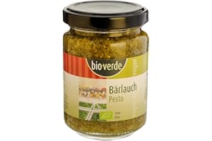 BIOVERDE bio-verde Bärlauch-Pesto vegan (1 x 125 ml)