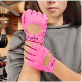 Profesyonel Fitness Ve Yoga Eldiveni Pembe M/L
