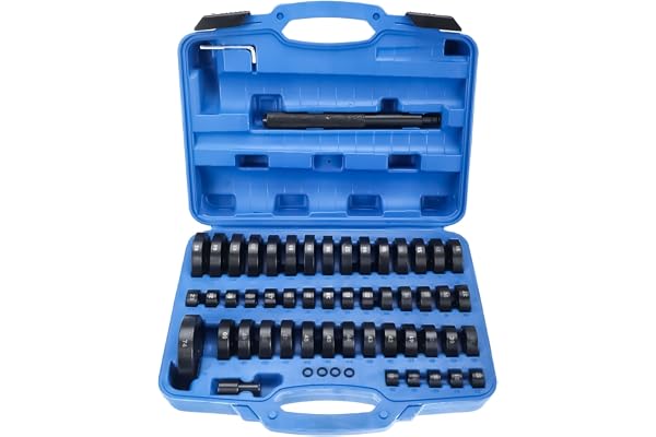 FreeTec 50x Coffret Extraction de Roulement, Outils Voitures Garage Roue Disques 18 à 65mm