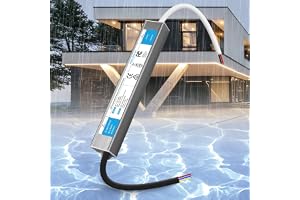 SUCIKORIO LED Drivrutin 220V Till 24V 200W Nätaggregat Vattentät Utomhus