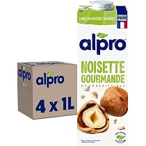 Alpro - Boisson Végétale - Lait d'Amande Vanille - 1L - Lot de ...