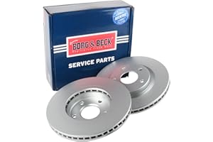Borg & Beck BRAKE DISC PAIR Nissan Qashqai 07 -