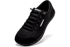 HOBIBEAR Barefoot per Donna e Uomo | Zero Drop | Scarpe da Trail Running in Pelle Ampie e minimaliste