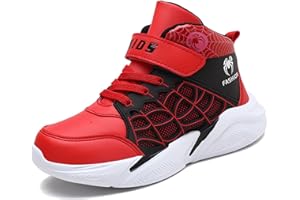 Vorkhuaeri Zapatos de Baloncesto para Niños Adolescente, Ligeros, Informales, Tenis Atléticos, para Correr y Caminar