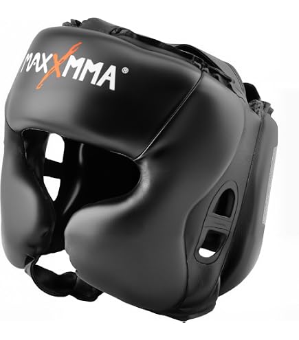 Ringside Caschetto Protettivo Per Boxe, MMA E Muay Thai – Pelle Resistente Con Schiuma Antiurto (NON Competitivo)