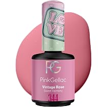Pink Gellac Gel-Nägel Set – Inkl. Mini-UV-Lampe, Base & Top Coat, Vegan & Salonqualität