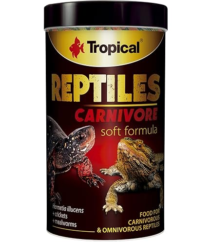 Alimento Tropical Para Peces Carnívoros - 1000 Ml, Nutrición Completa Para Depredadores Y Rayas