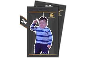 R&M ORIENT ALHAMDULILLAH - Set di 2 fragranze a forma di albero profumato – deodorante automatico per auto divertente tuning – Car Air Freshener ciondolo profumato auto (paradiso oceano, 2 pezzi)