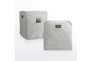 JOYSOG Osłona przeciwpyłowa do projektora JMGO N1 Pro/N1 Ultra, wodoodporna obudowa ochronna na projektor z kieszenią na akcesoria (szara)