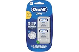 ‎ORAL-B Oral-B Glide Pro-Health Deep Clean nić dentystyczna, chłodna mięta, 40 m, 2 sztuki