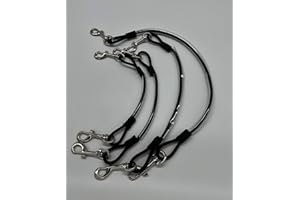 Ruggles PVC Coated Fillet String for Horse and Pony Rugs | Wipeable with Clips both Ends | Suitable Replacement for Stable, Turnout, Travel Rugs (Medium)