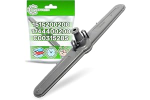 Unterer Sprüharm für Geschirrspüler 340 x 47 mm mit dem Originalcode 1515200200 1744400200 1515200100 481236068823 C00315285 für Beko für Whirlpool für Arcelik - Garantie 5 Jahre - ONIX TECH