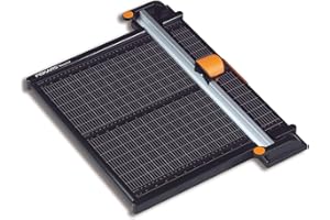 Fiskars Massicot Rotatif Recyclé, A3, Lame titanium, 1004635