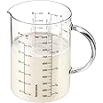 Tescoma Glas-Messbecher Delicia 1000ml, hitzebeständiges Borosilikatglas