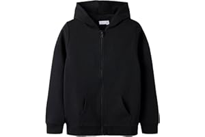 Name It Nkmnesweat Card W Hood Unb Noos Felpa con Cappuccio Bambini e Ragazzi (Pacco da 1)