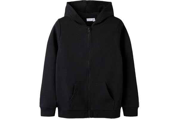Hoodie med dragkedja normal passform