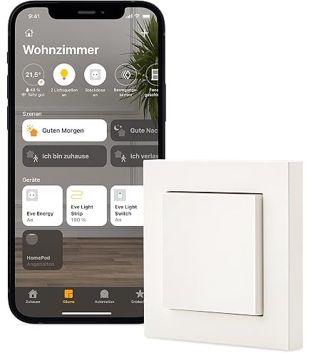 OPUS Abdeckrahmen INFORM 1-fach Polarweiß – Für 55x55 Mm Einsätze, Aus Bruchsicherem Polycarbonat