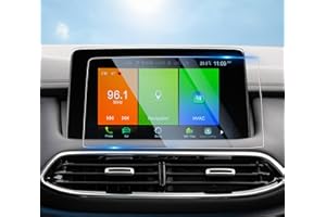 SHAOHAO Compatible with MG HS EHS 2019-2023 2024 UK Car Navigation Screen Protector 10.1 Inch GPS Transparent Protective Film Scratch-Resistant 9H Screen Protector Tempered MG HS Accessories