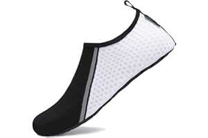 SAGUARO Scarpe da Scoglio Uomo Donna Asciugatura Rapida Scarpette Mare Antiscivolo Scarpe da Immersione Traspirante Scarpe da Nuoto Gr.37-47