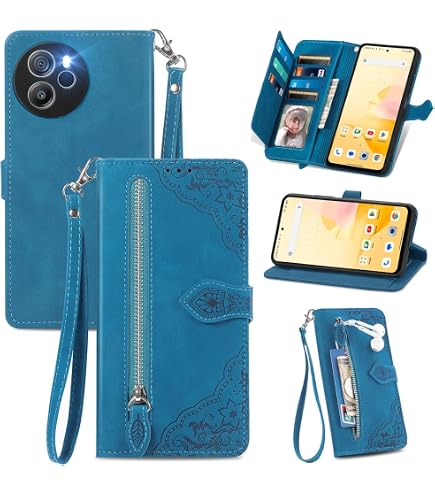 SEAHAI Brieftaschenhülle Für Blackview Shark 8 – Geprägt Mit Katzenmotiv, PU-Leder, RFID-Schutz, Mit Standfunktion