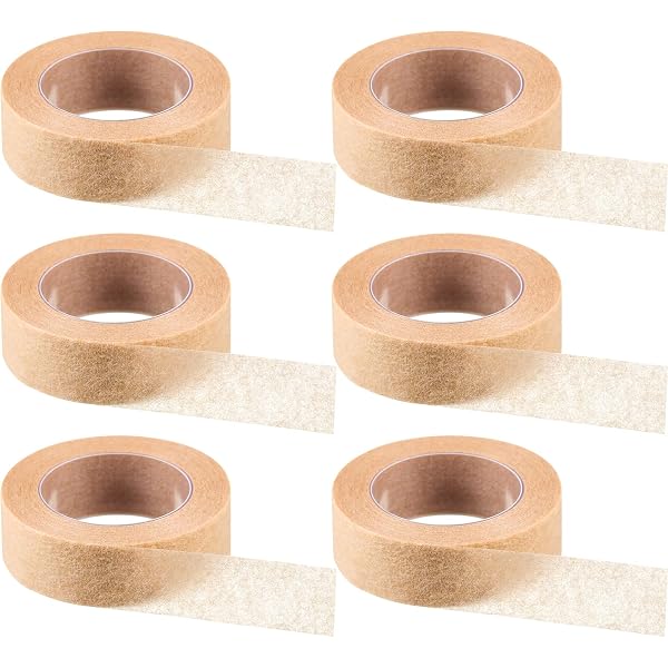 Lot De 4 Rouleaux Sparadrap Micropore - 1,25 Cm X 9,14 M - Respirant Et Hypoallergénique - Pour Pansements Et Esthétique