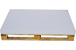 Master Palettenkissen, Palettensofa, Palettenpolster, Matratzenkissen (120x80x8cm) Schaumstoff für Europalette, Hundekissen, Auflage (Schaumstoff ohne Bezug) (120x80x10)