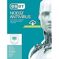 Eset NOD32 Antivirus Latest Version - 1 PC, 1 Year (Email Delivery in 2 Hours - No CD)