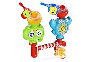 AIERRSON Baby Bath Toys Kids Bath Toys for 1+ Year Old Boy Girl,Toddler Bath Toy with 2 Cups Suitable for 2 3 Years Old Kids Christmas Birthday Gift