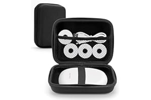 LITZEE Mini Tasche für Supvan Etikettenband, Mini Bluetooth Beschriftungsgerät Labeldrucker Label Printer Tasche Etui für E10 Etikettendrucker, Nelko P21/NIIMBOT D11/Pristar P15 (16×13×6 cm)