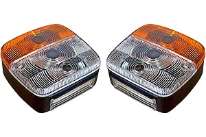 Bajato: 2x Front Side Indicator Turning Lamp Light for Tractor Trailer - 11002202