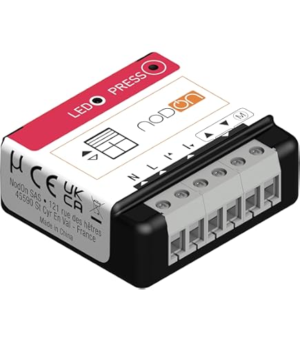 Supporto Guida DIN NodOn Per Moduli Da Incasso - Confezione Da 5 Pezzi - Foto 11