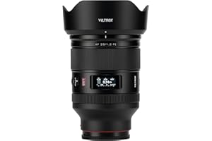 VILTROX 35mm f/1.2 FE,Objetivo AF 35mm F1.2 Lab FE para Montura Sony E, Formato Completo Apertura F1.2 Compatible con Sony A7RⅤ, ZV-E1, A7CR, A7CII, A7Ⅲ, A7RⅢ, A7Ⅳ, A7RⅣ, A6600, ZV-E10, FX30