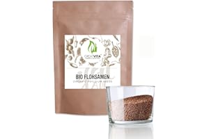 GREAT VITA GreatVita - Graines de psyllium bio - 2 x 1000 g - 99 % de graines de psyllium entières pures - Qualité biologique certifiée en provenance d'Inde - Riche en fibres et sans gluten - Végétalien - Idéal