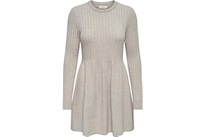 ONLY Sukienka Kobiety Onlfia Ls Cable Dress Nca Knt (1 w zestawie)