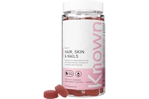 Good to Glow Gummy-Vitamine von Known Nutrition | Steigern Sie die Gesundheit Ihrer Haut | Stärken Sie Ihre Nägel und steigern Sie Ihr Haarwachstum | Geeignet für Vegetarier