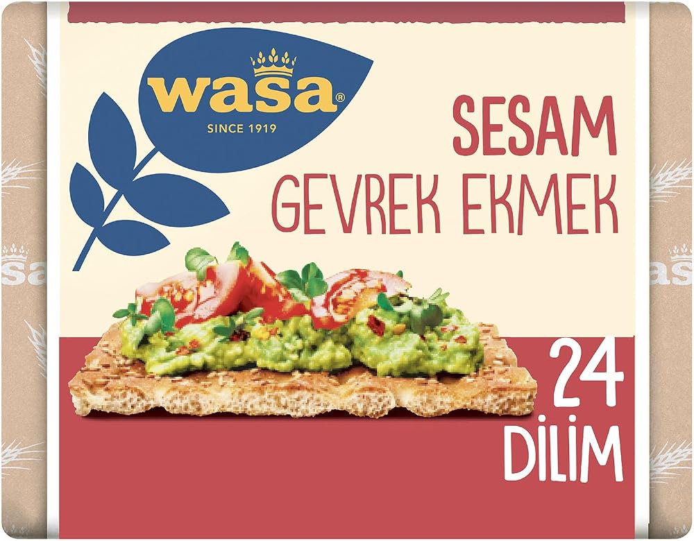 Wasa Susamlı Gevrek Ekmek (Crispbread Sesam) 200 Gr