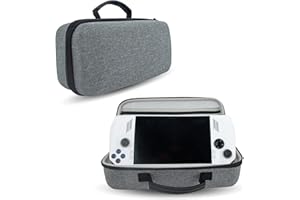 GENERIC Voikoli - Custodia rigida protettiva in EVA compatibile con ASUS ROG Ally da 7" 120 Hz, portatile, antiurto, elegante e durevole (grigio)